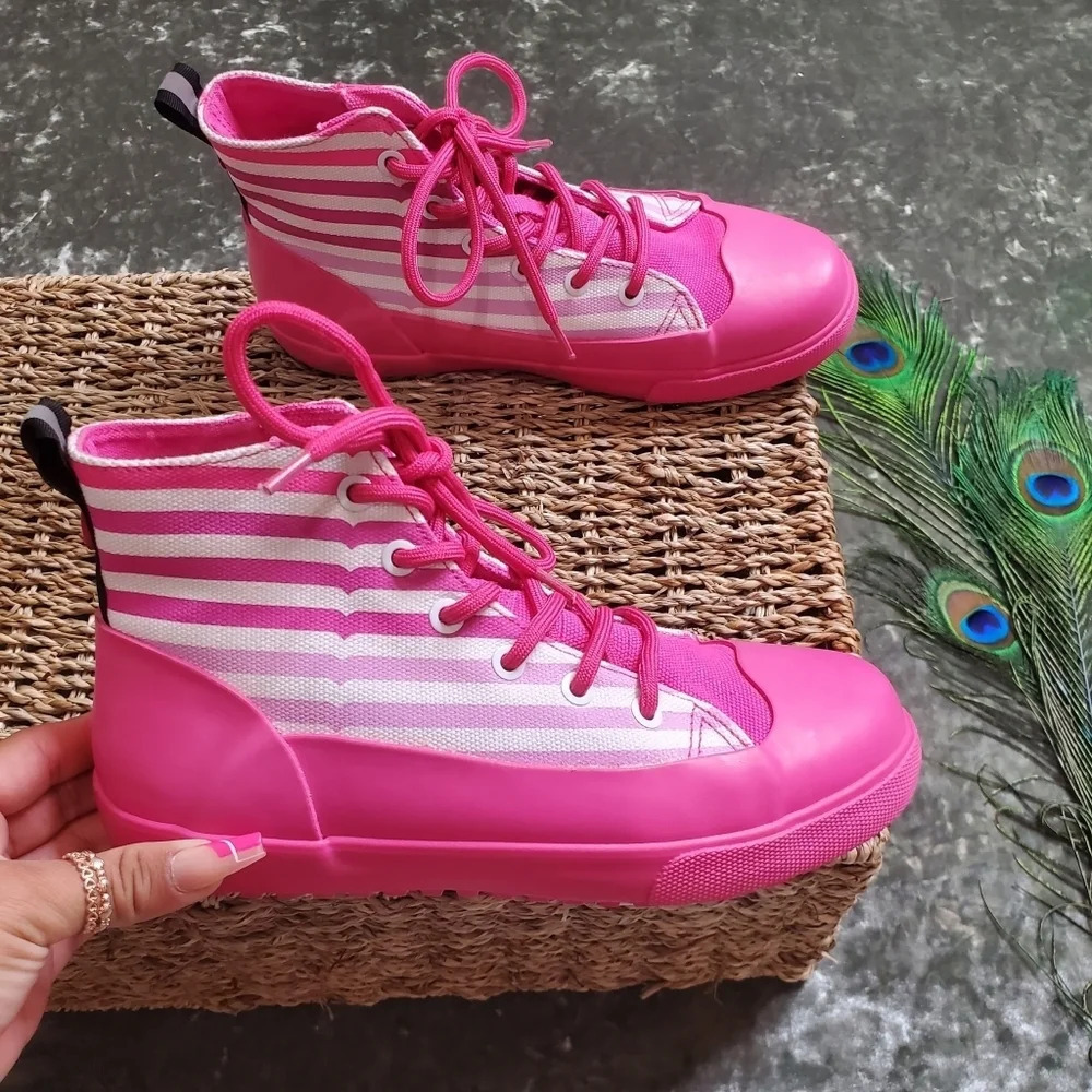 Hunter for Target Striped Sneakers